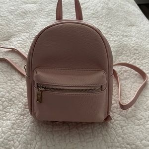 Baby pink backpack